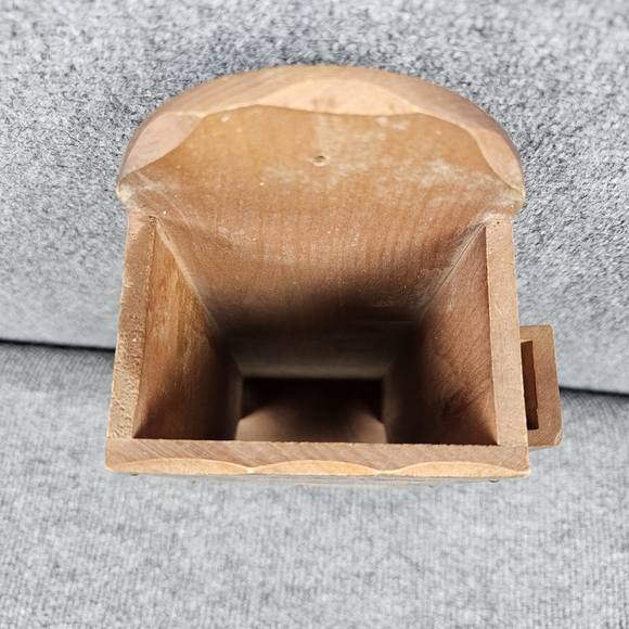 VTG 50s Hanging Wood CIGARETTE Dispenser Retail Store Wall Fixture Coin Slot WOW - Picture 7 of 16